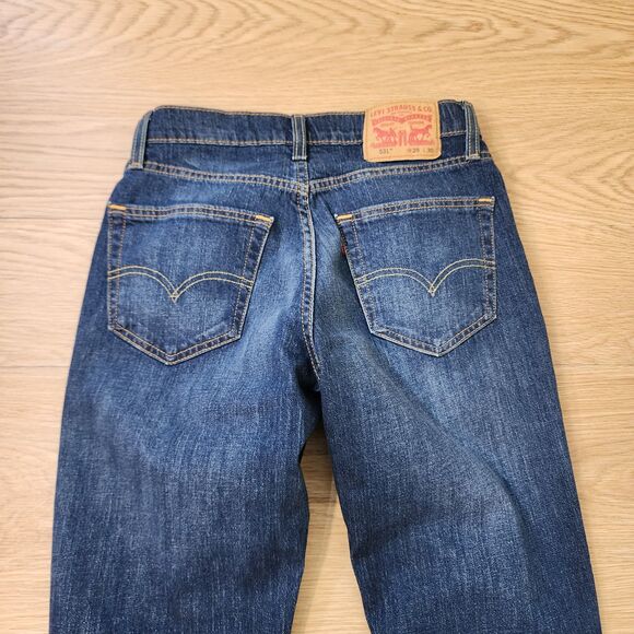 Levi's Strauss 531 Athletic Slim Stretch Dark Blue Denim Jeans Mens 29x30 Cowboy - Picture 10 of 11